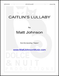 Caitlin's Lullaby piano sheet music cover Thumbnail